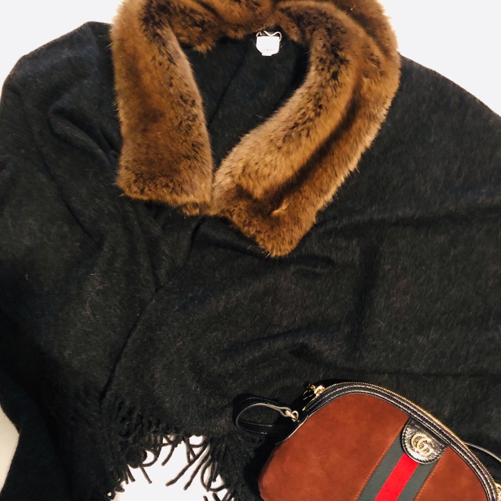 J Crew wool shawl